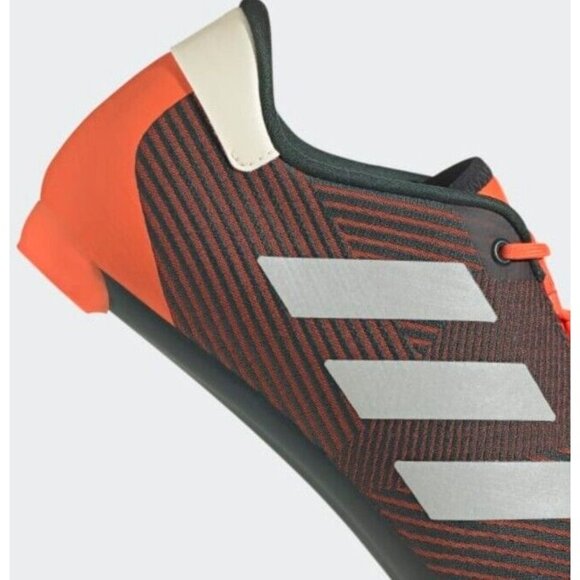 Adidas The Road Cycling Shoes Unisex GY6810 Orange Red White Mens 8 Womens 9 - Picture 9 of 11